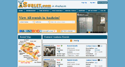 Desktop Screenshot of anaheim.sublet.com