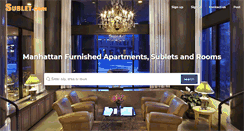 Desktop Screenshot of manhattan.sublet.com