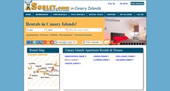 Desktop Screenshot of canaryislands.sublet.com