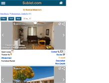 Tablet Screenshot of albuquerque.sublet.com