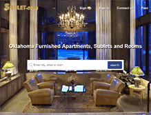 Tablet Screenshot of oklahoma.sublet.com