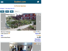 Tablet Screenshot of annarbor.sublet.com